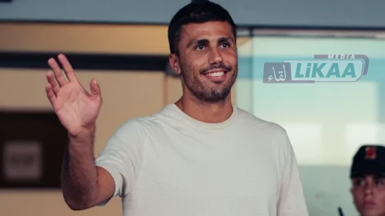 رودري يصل إلى برشلونة تمهيداً لتحقيق حلمه باللعب مع النادي الكاتالوني