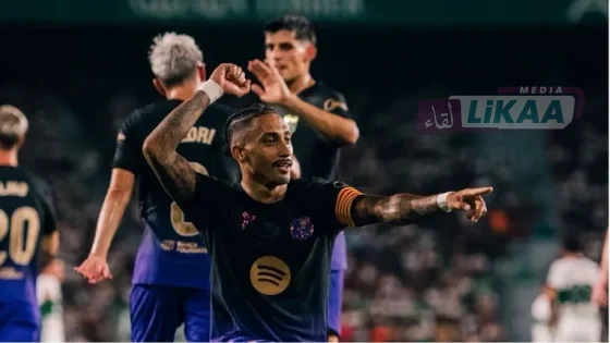 برشلونة يكتسح إلتشي بخماسية في افتتاح الدوري الإسباني