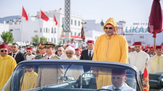 عيد العرش .. أمير المؤمنين جلالة الملك يترأس حفل الولاء بالقصر الملكي بتطوان