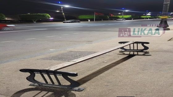 مكناس.. تخريب تجهيزات عمومية بشارع فريد الأنصاري يثير الاستياء