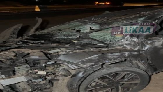 انقلاب سيارة بطريق في طور الإصلاح بين أولاد عبو وبرشيد