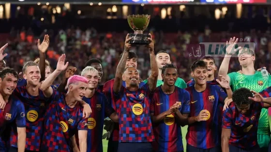 برشلونة يتوج بكأس خوان غامبر بعد الفوز على الأهلي المصري