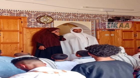 سيدة تعلن إسلامها داخل مسجد سيدي بنوار بأكلو