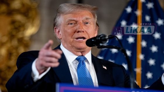 PALM BEACH, FLORIDA - DECEMBER 16: U.S. President-elect Donald Trump speaks at a news conference at Trump's Mar-a-Lago resort on December 16, 2024 in Palm Beach, Florida. In a news conference that went over an hour, Trump announced that SoftBank will invest over $100 billion in projects in the United States including 100,000 artificial intelligence related jobs and then took questions on Syria, Israel, Ukraine, the economy, cabinet picks, and many other topics. (Photo by Andrew Harnik/Getty Images)