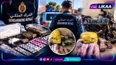 الوليدية.. حجز كميات من الكوكايين والشيرا وأقراص مهلوسة داخل منزل