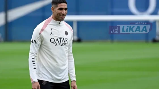 حكيمي يعود إلى الميدان.. خطوة جديدة نحو الجاهزية قبل مواعيد الأسود