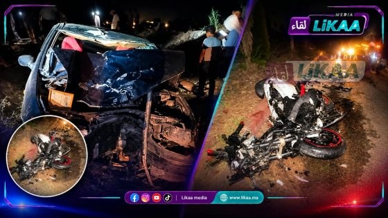 قلعة السراغنة.. حادثة سير مميتة بأولاد صبيح تودي بحياة شابين من حي الغابية