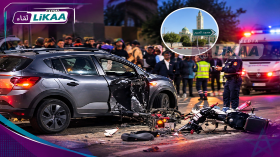 أزرو.. حادثة سير مميتة بالقرب من مسجد العمير تودي بحياة شخص