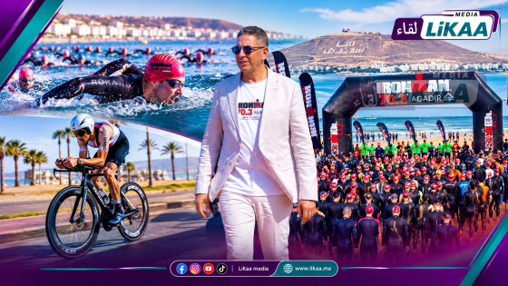 أكادير تتألق رياضيا باحتضان النسخة الثانية من «آيرون مان 70.3» بمشاركة 1200 رياضي من 63 دولة