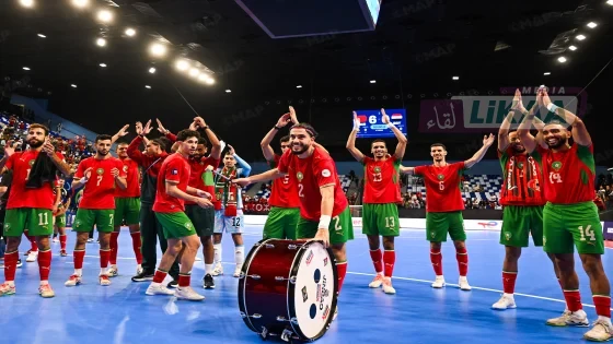 أسود القاعة يكتسحون مصر بسداسية نظيفة.. المغرب يقترب من الاحتفاظ باللقب الإفريقي